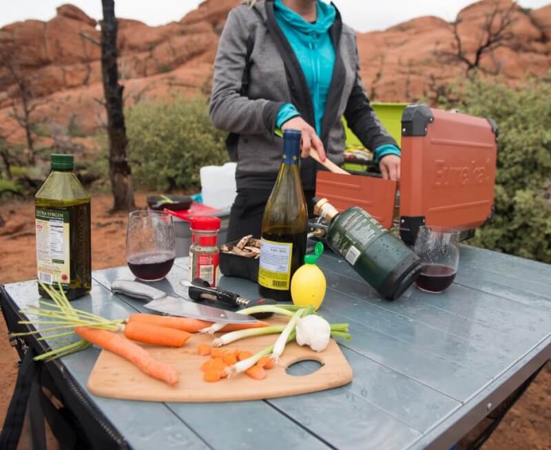 food packing list for camping