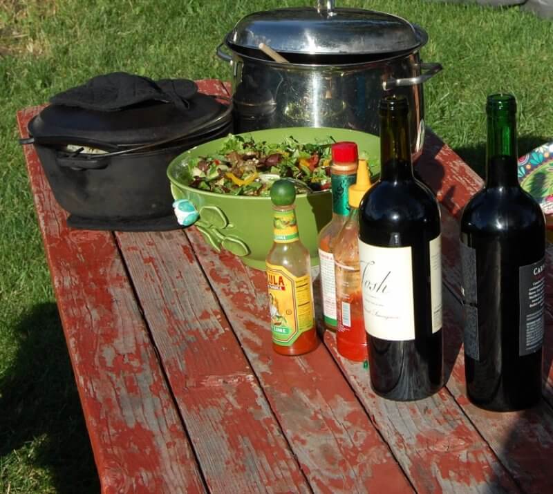 camping list food checklist