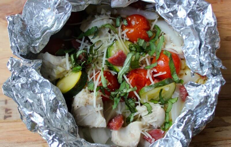 food shopping list for camping trip
