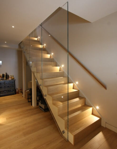 Underside Recessed Stair Light