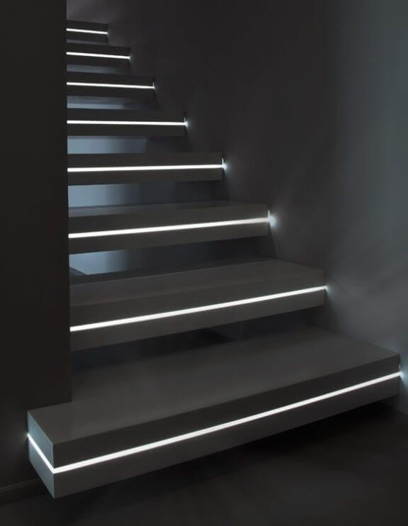 Contemporary Stair Lighting