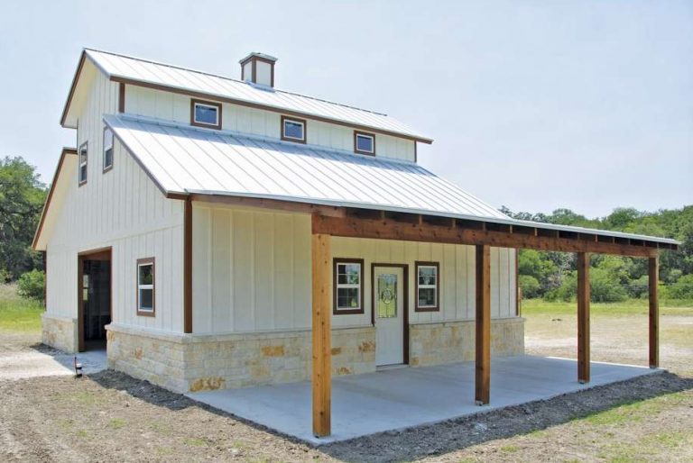 Structure A Barndominium floor plan