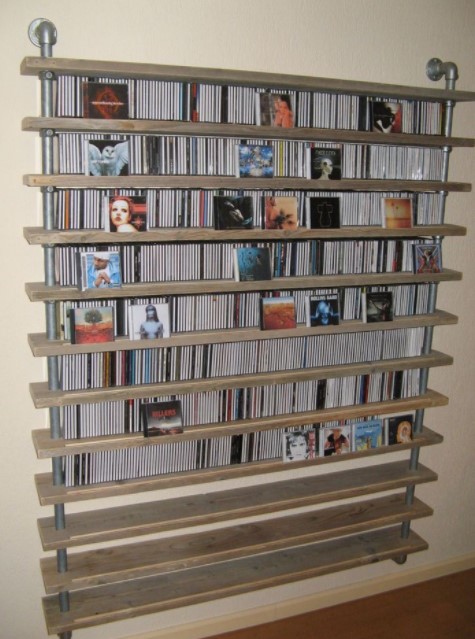 easy dvd storage ideas diy shelves