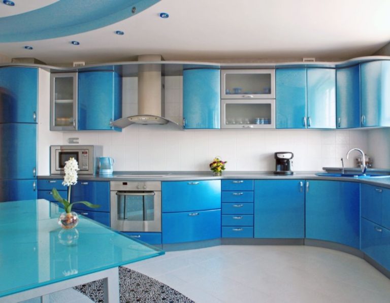 two tone kitchen design