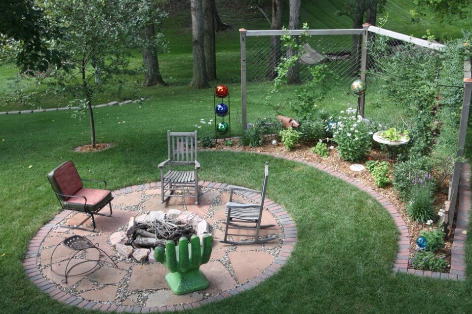 fire pit landscape design ideas