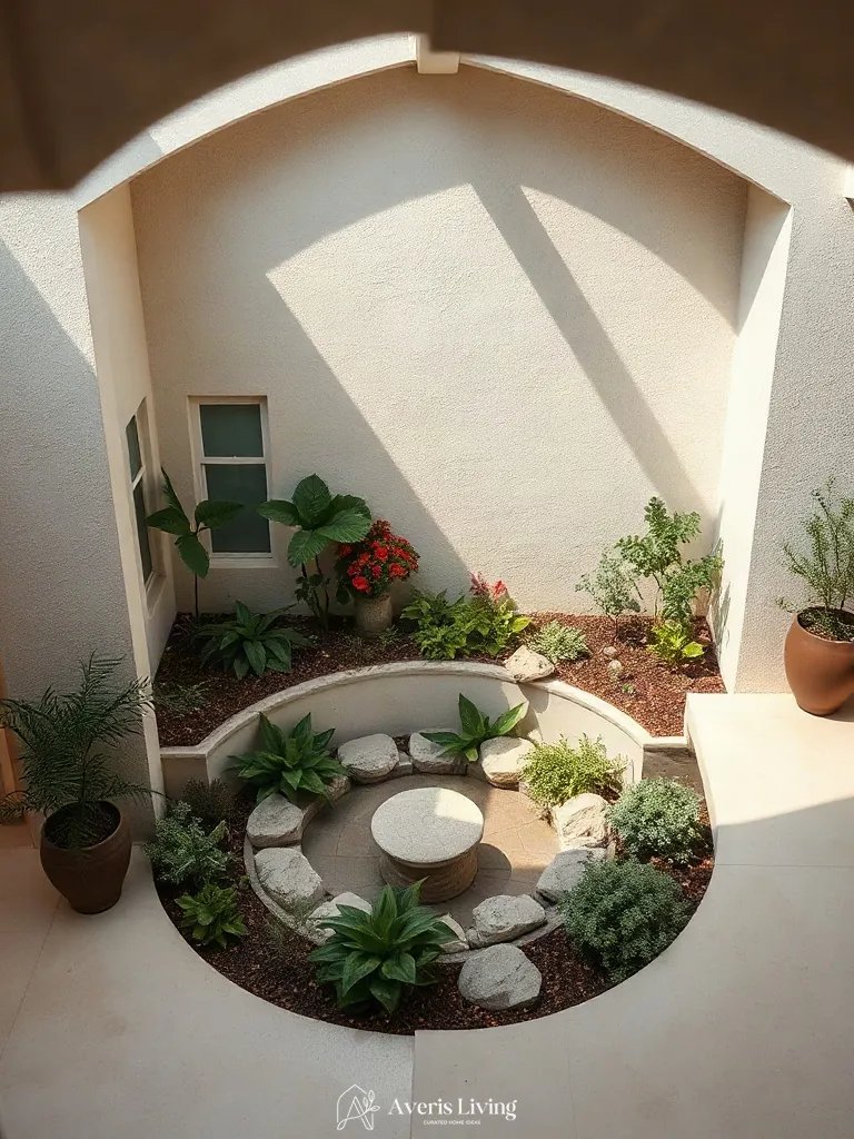 Botanical harmony in fairy backyard landscaping makeover