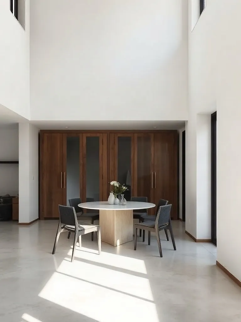 Ergonomic seating in an affordable dining room for small spaces