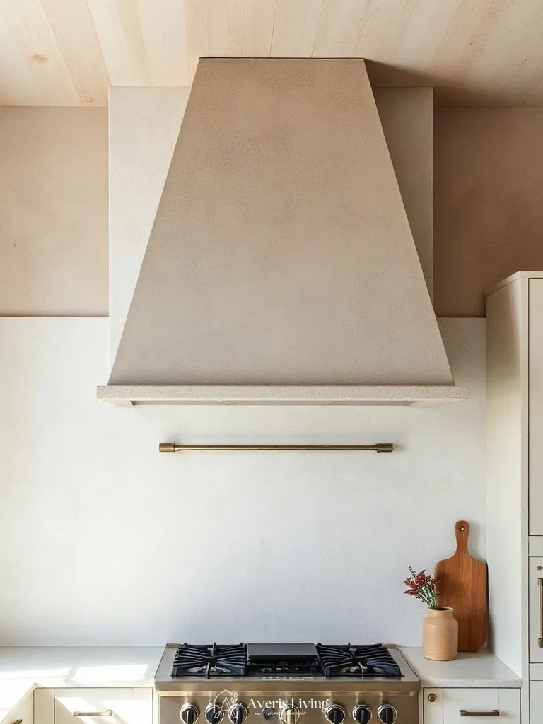 Range hood integration utilizing magnetic spice rack ideas