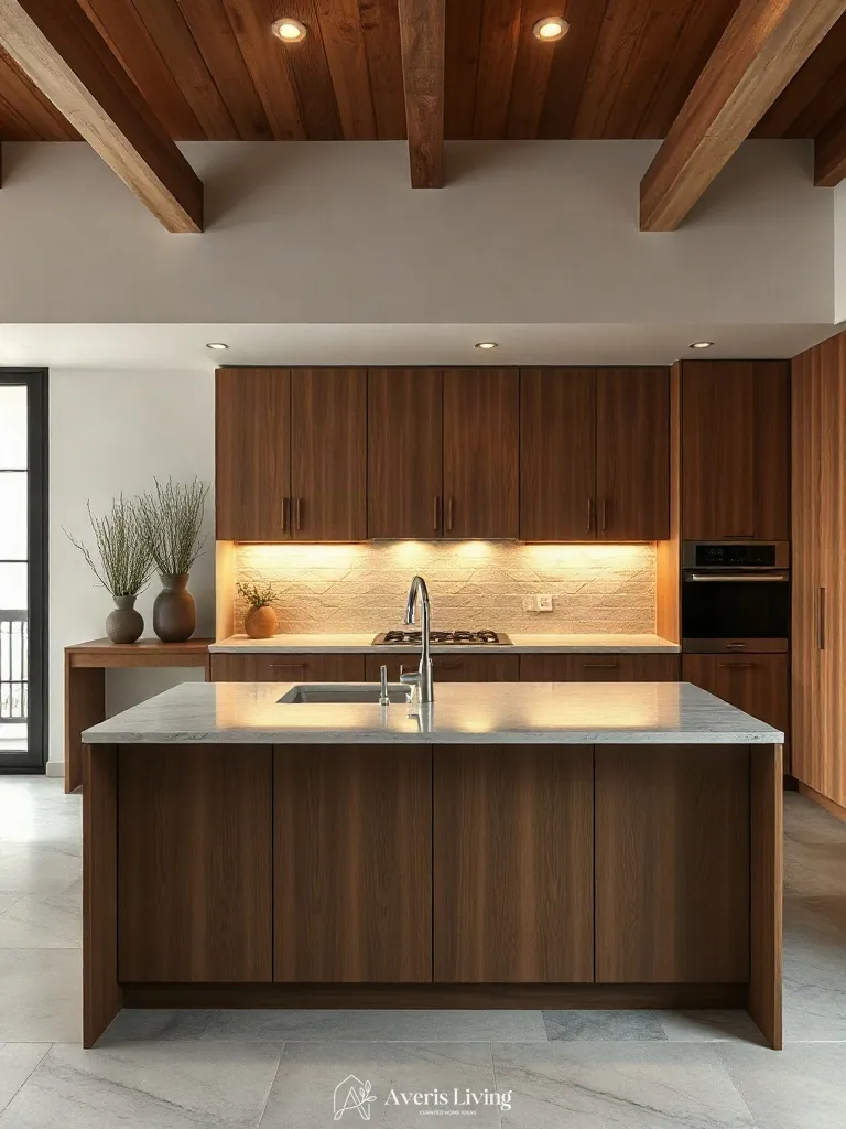 Spatial flow and ergonomic clearance for under sink storage solutions kitchen.