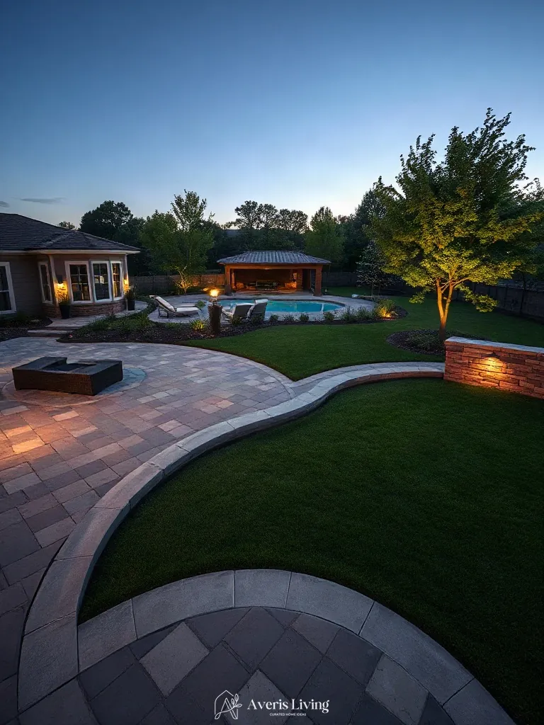 Spatial flow optimization with terraced retaining wall boundaries