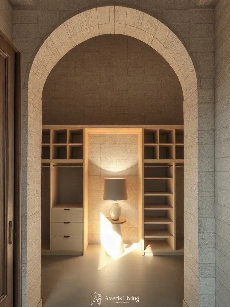 Soft table lamp lighting small closet organization systems